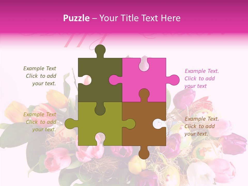 Mixture Yellow Love PowerPoint Template