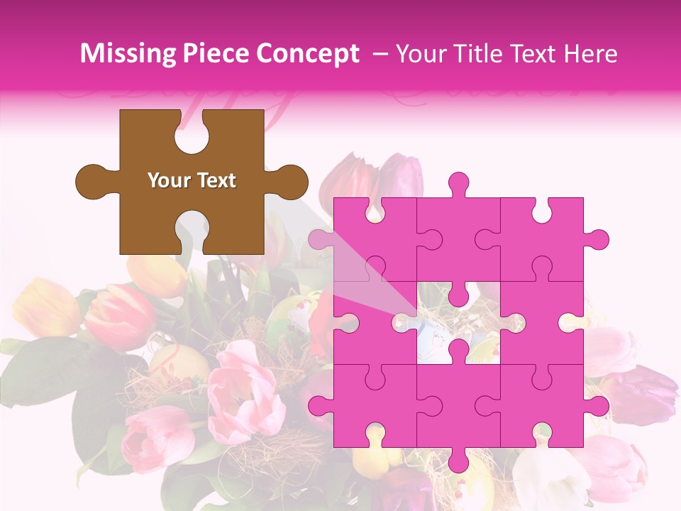 Mixture Yellow Love PowerPoint Template