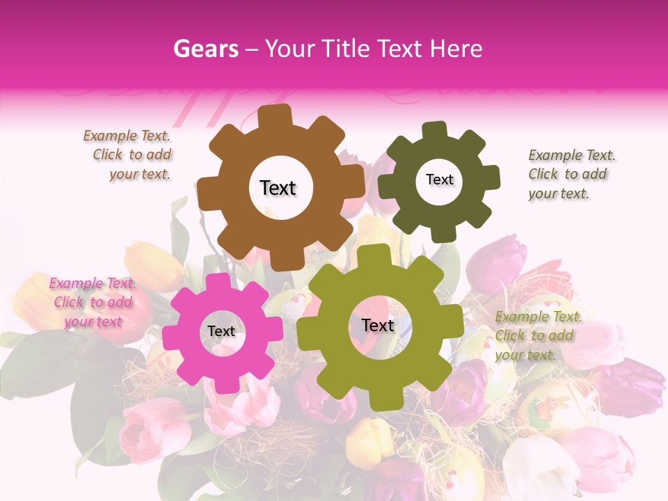 Mixture Yellow Love PowerPoint Template