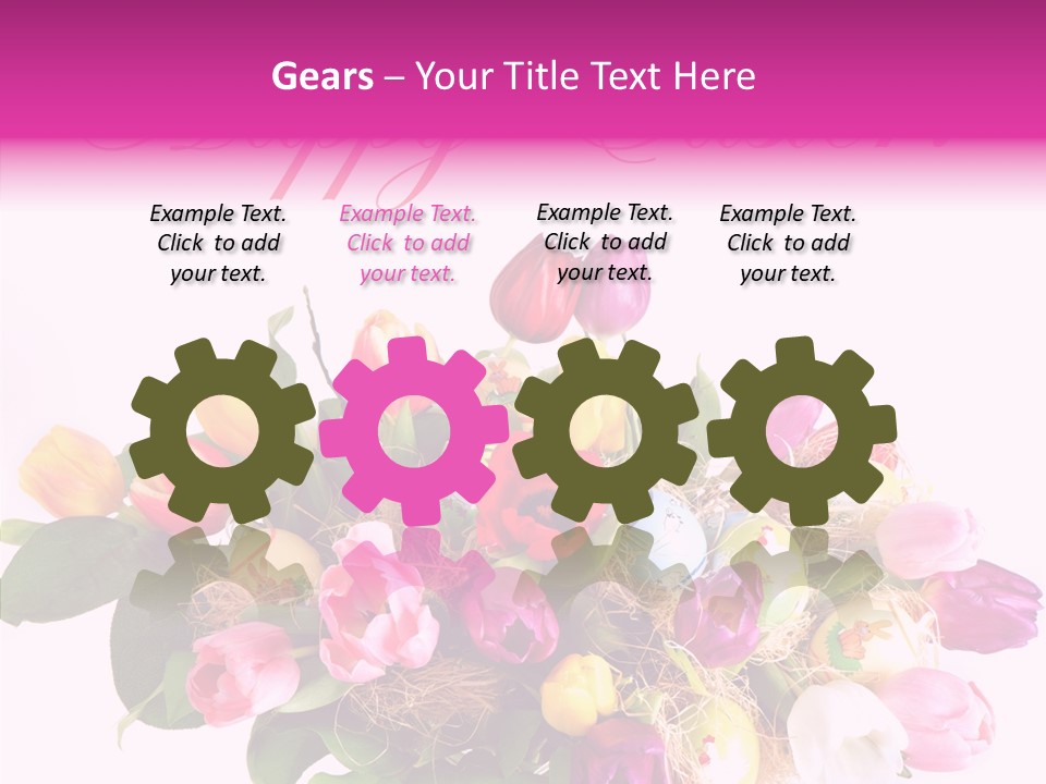 Mixture Yellow Love PowerPoint Template