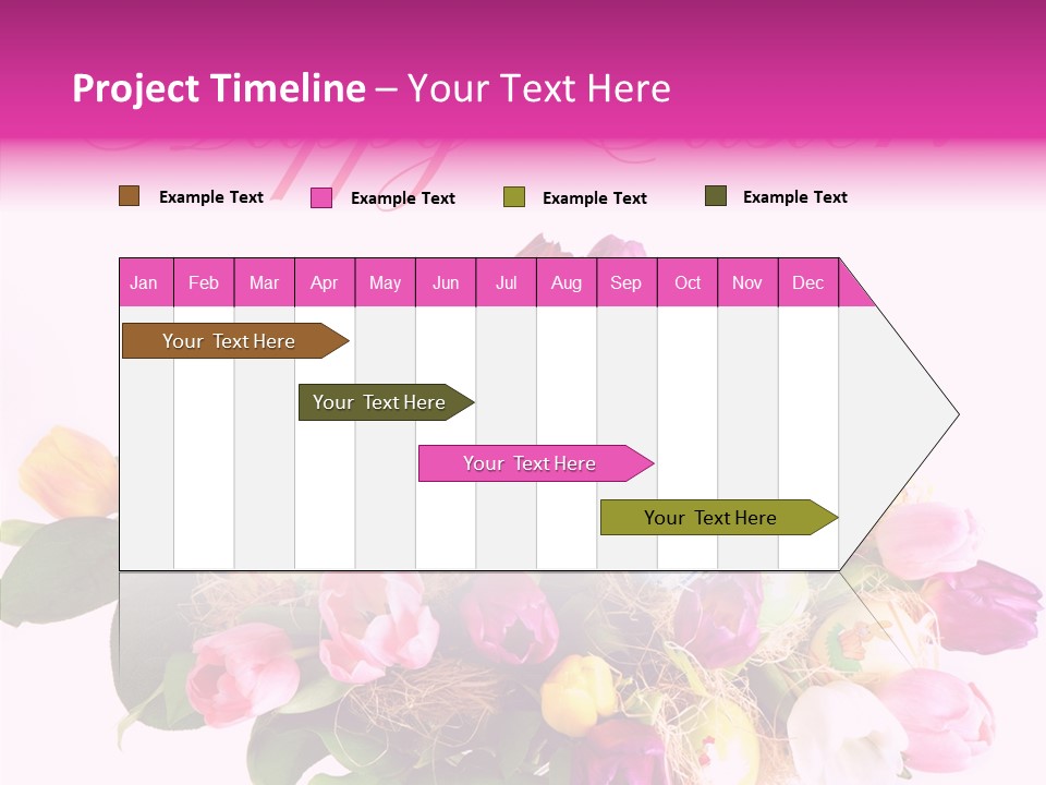 Mixture Yellow Love PowerPoint Template