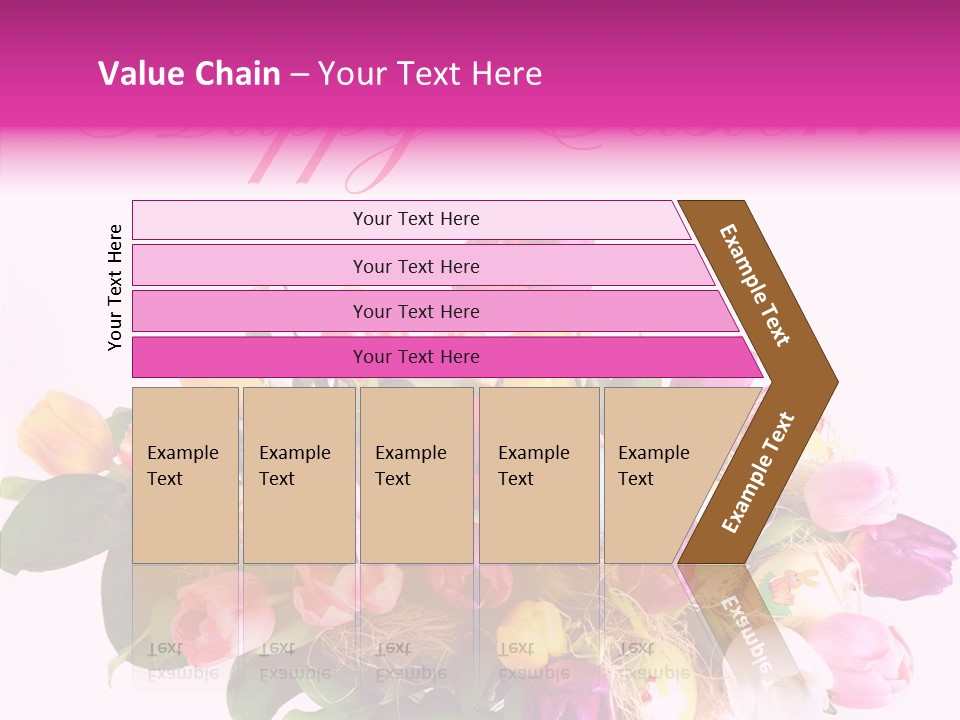Mixture Yellow Love PowerPoint Template
