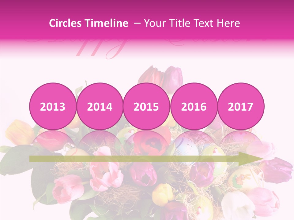 Mixture Yellow Love PowerPoint Template