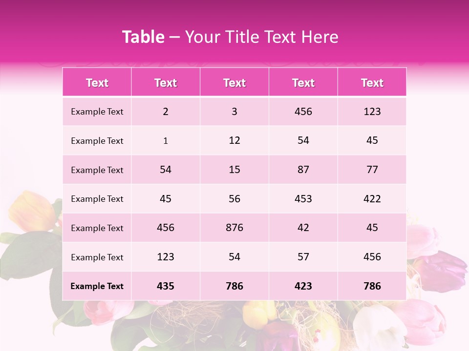 Mixture Yellow Love PowerPoint Template