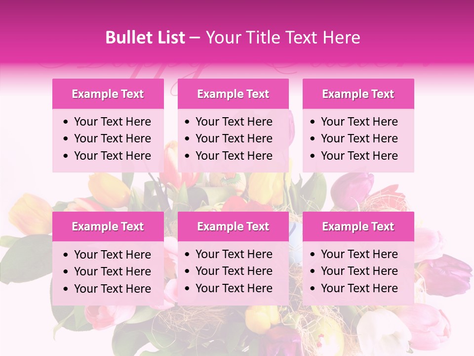 Mixture Yellow Love PowerPoint Template