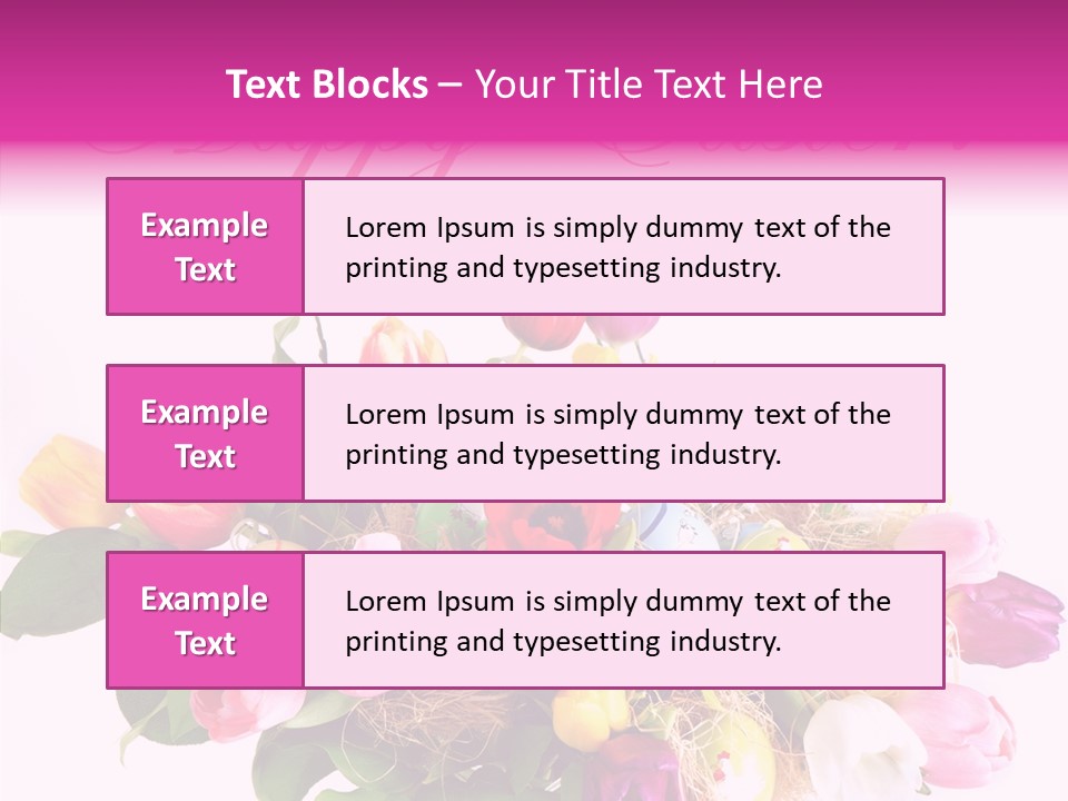 Mixture Yellow Love PowerPoint Template