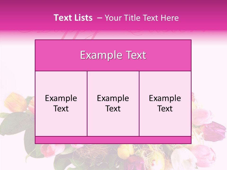 Mixture Yellow Love PowerPoint Template