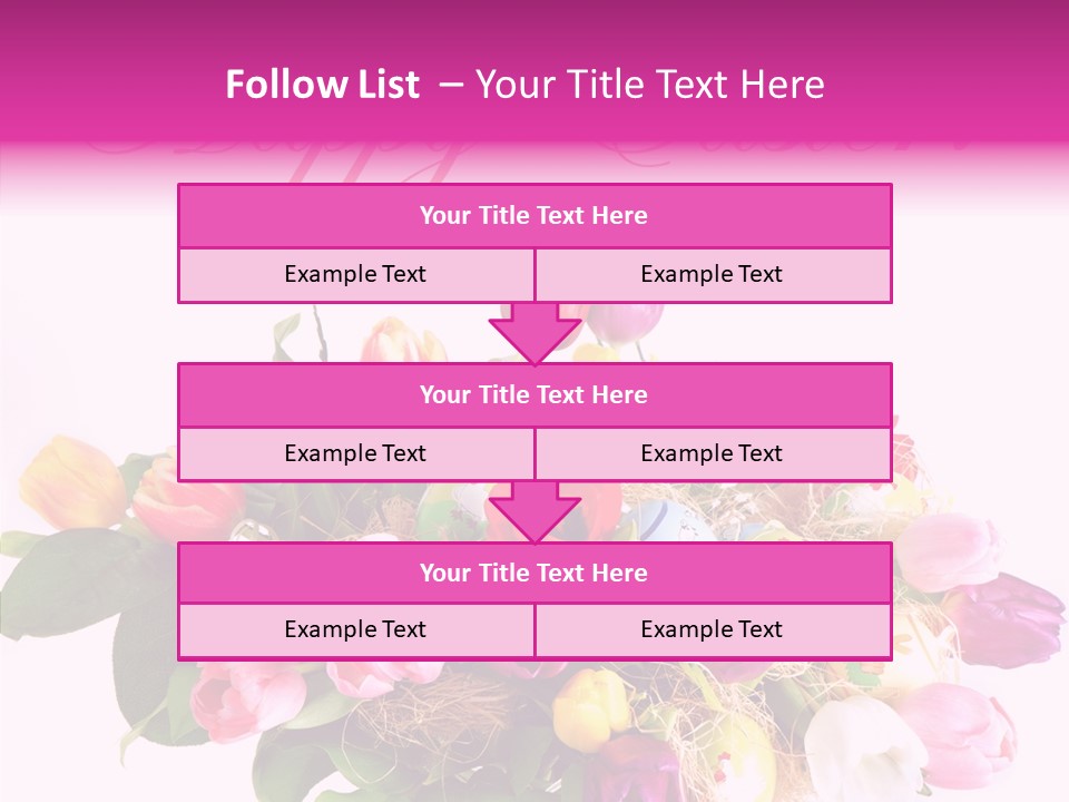 Mixture Yellow Love PowerPoint Template