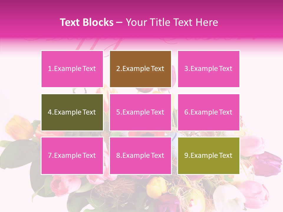 Mixture Yellow Love PowerPoint Template