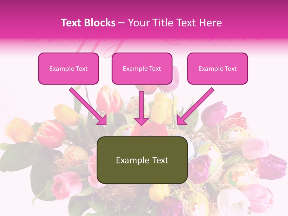 Mixture Yellow Love PowerPoint Template