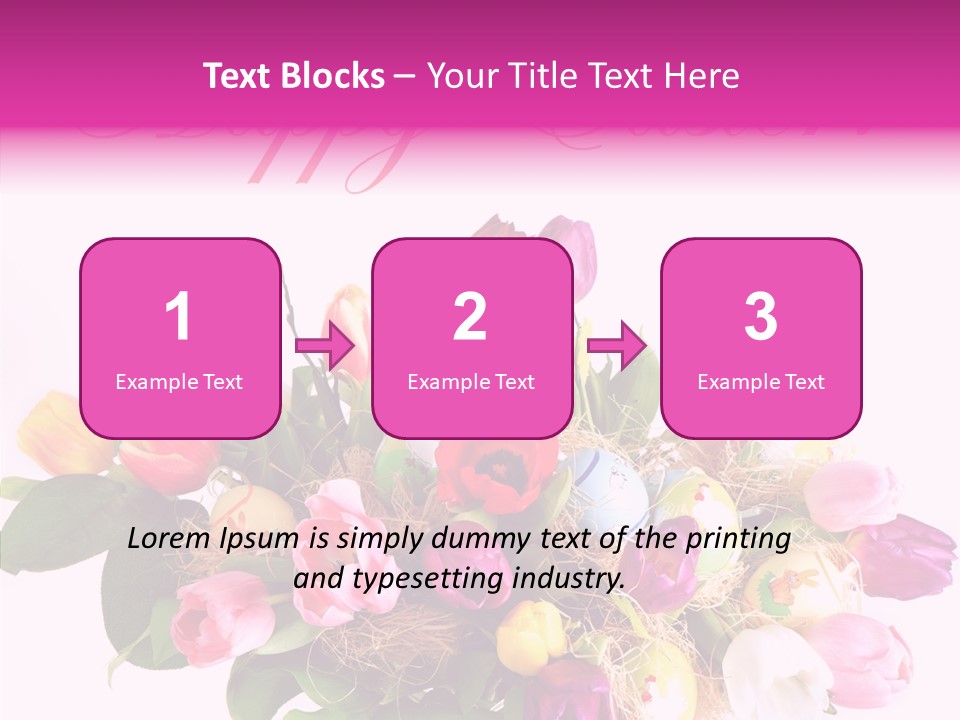 Mixture Yellow Love PowerPoint Template