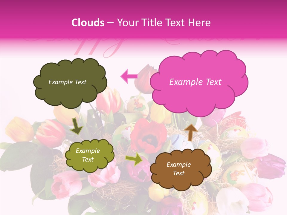 Mixture Yellow Love PowerPoint Template