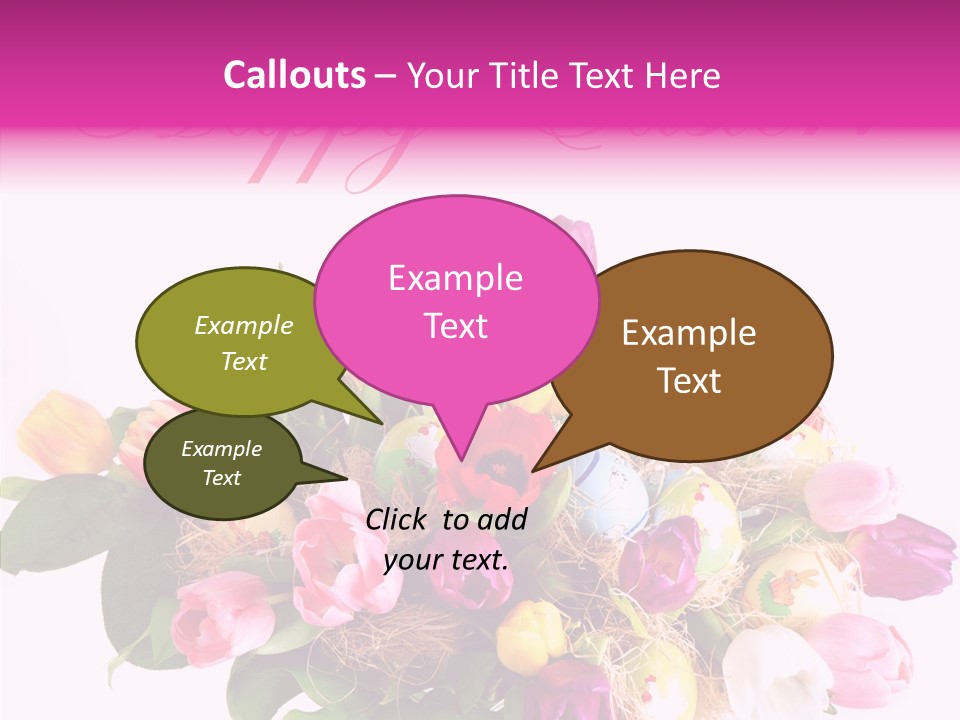 Mixture Yellow Love PowerPoint Template