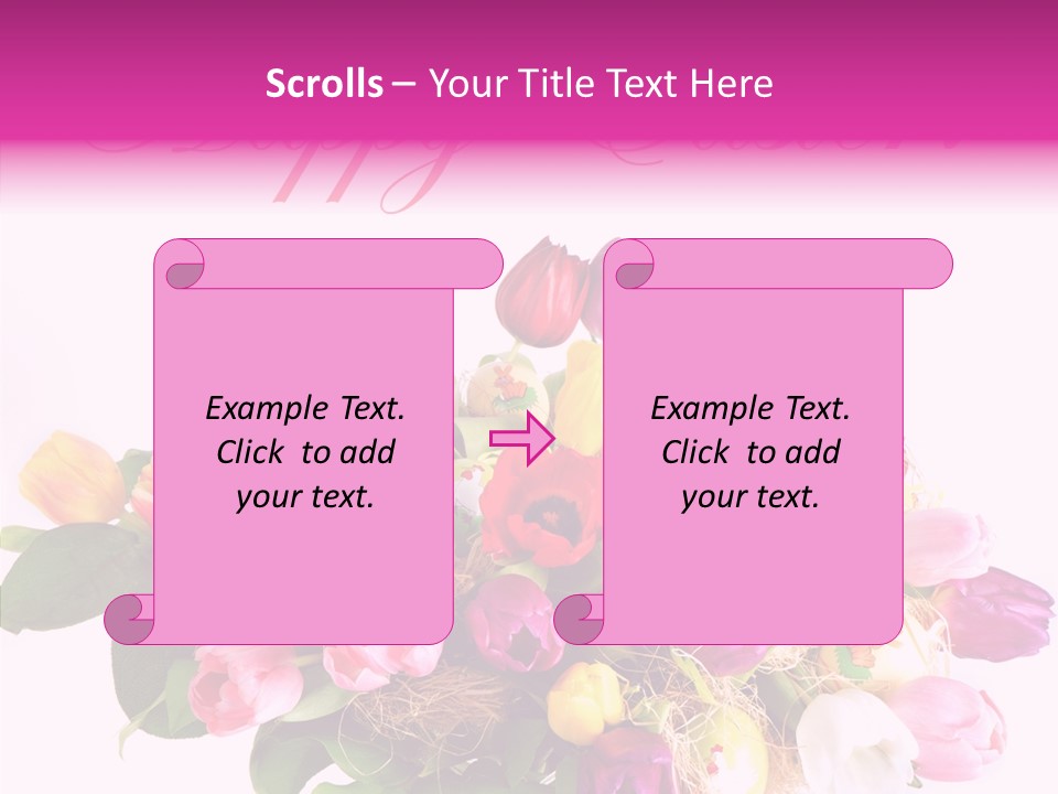 Mixture Yellow Love PowerPoint Template