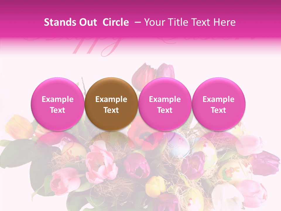 Mixture Yellow Love PowerPoint Template