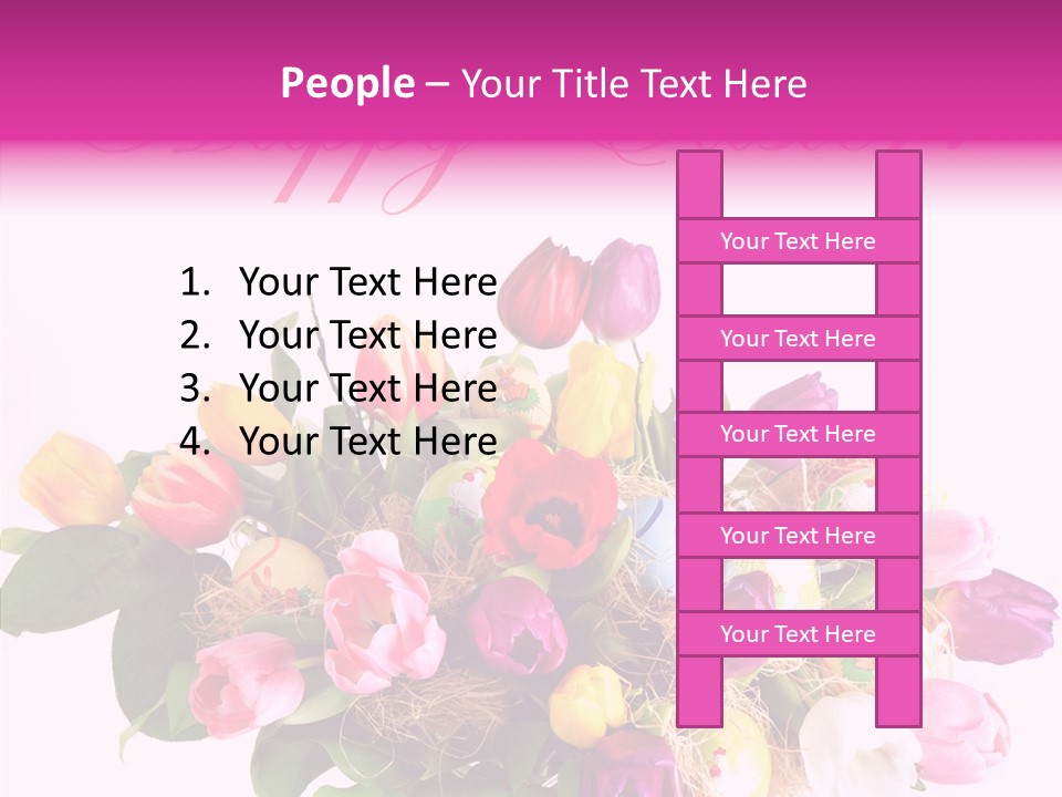 Mixture Yellow Love PowerPoint Template