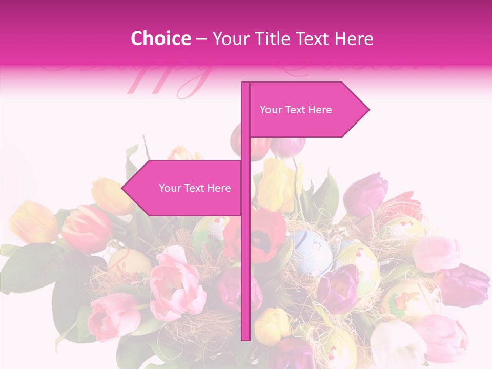 Mixture Yellow Love PowerPoint Template