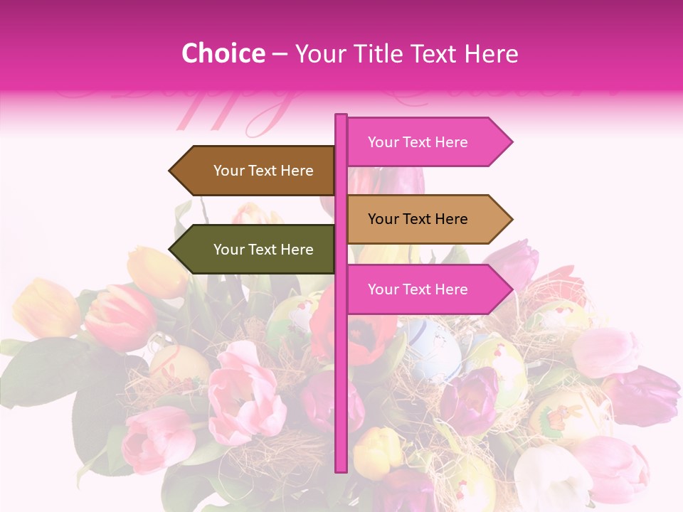 Mixture Yellow Love PowerPoint Template