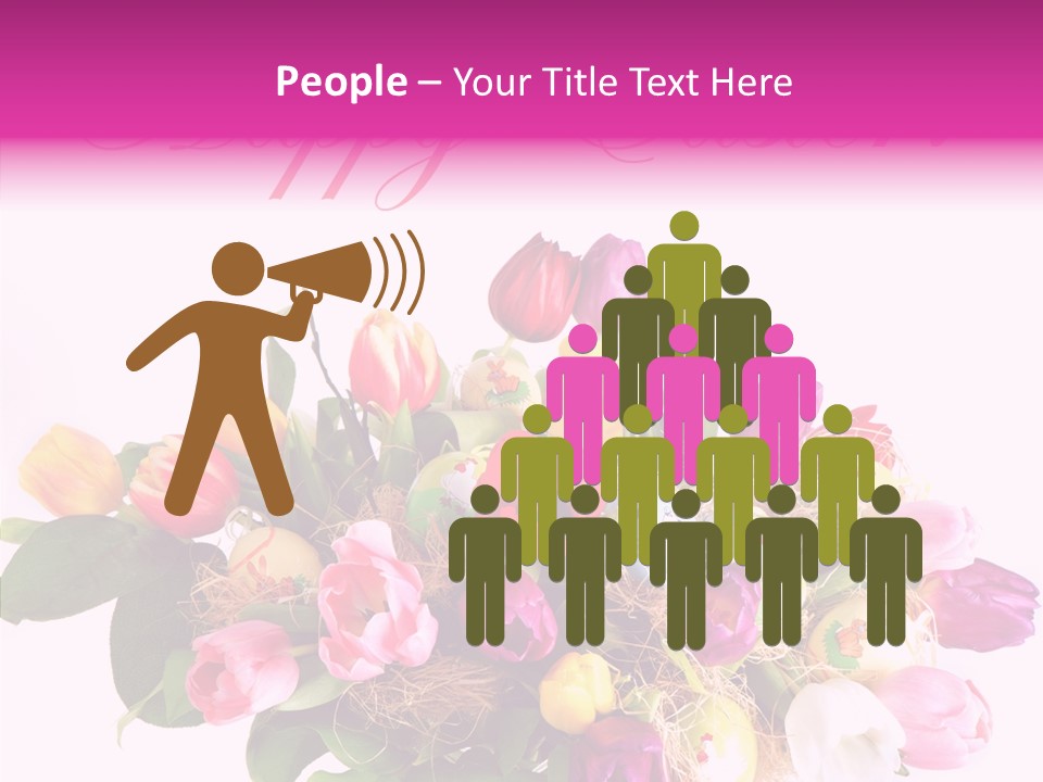 Mixture Yellow Love PowerPoint Template