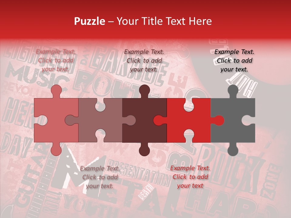 Table Boardroom Happy PowerPoint Template