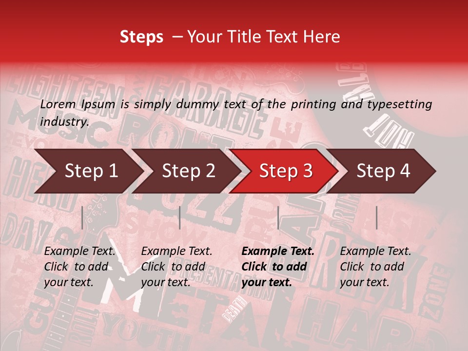 Table Boardroom Happy PowerPoint Template