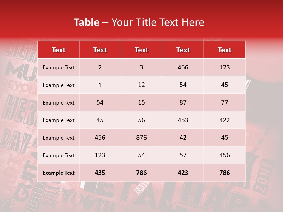 Table Boardroom Happy PowerPoint Template