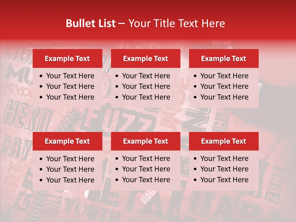 Table Boardroom Happy PowerPoint Template