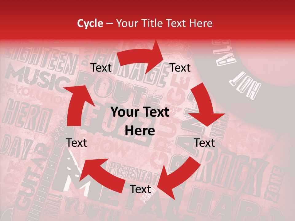 Table Boardroom Happy PowerPoint Template
