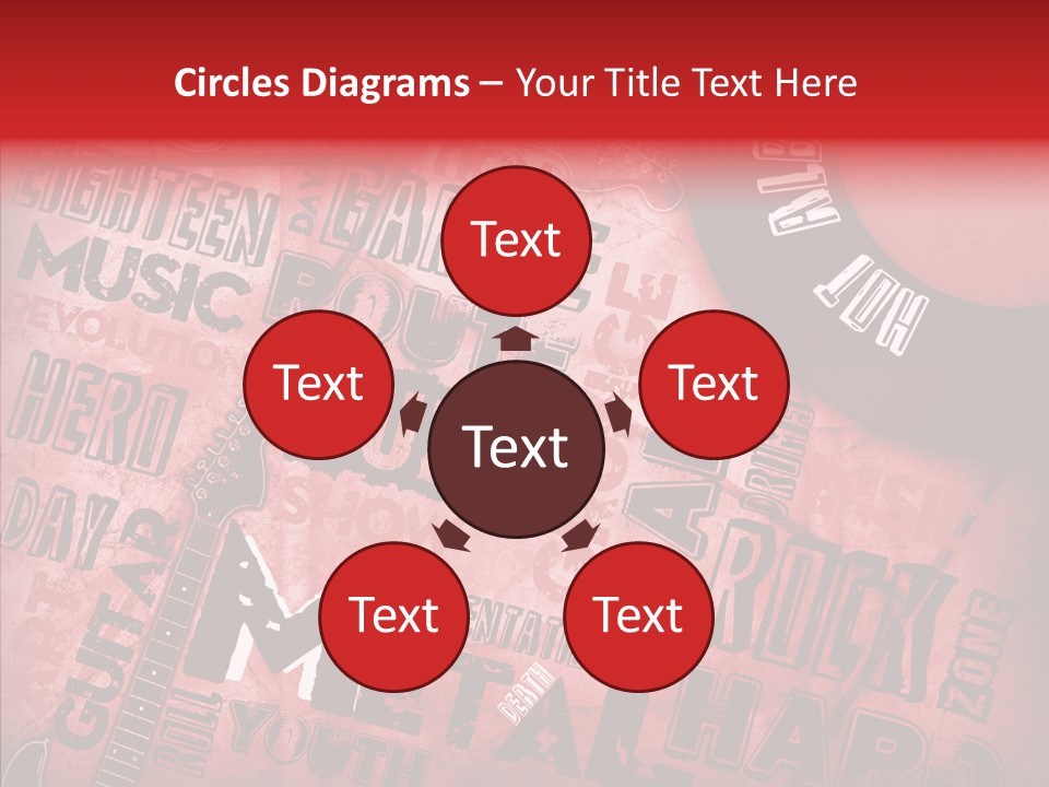 Table Boardroom Happy PowerPoint Template