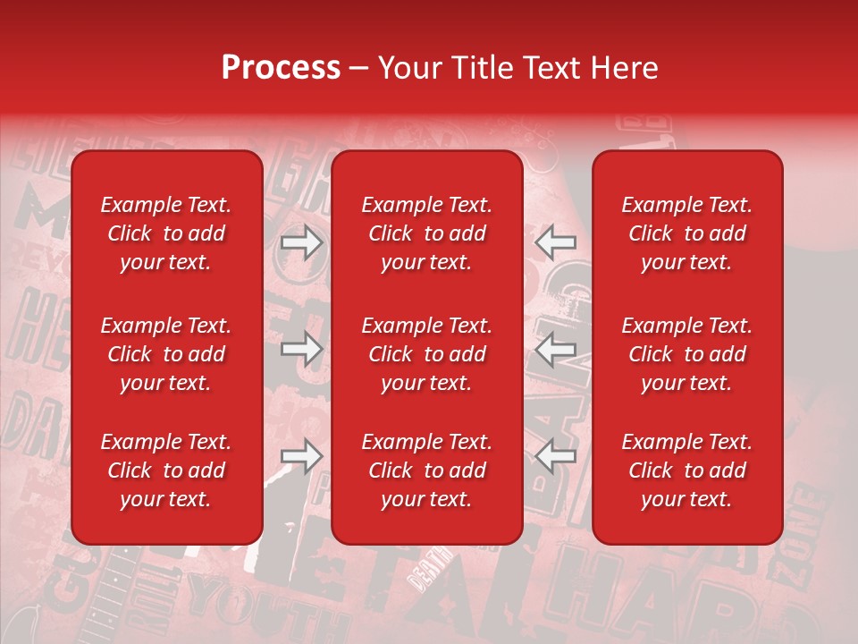 Table Boardroom Happy PowerPoint Template