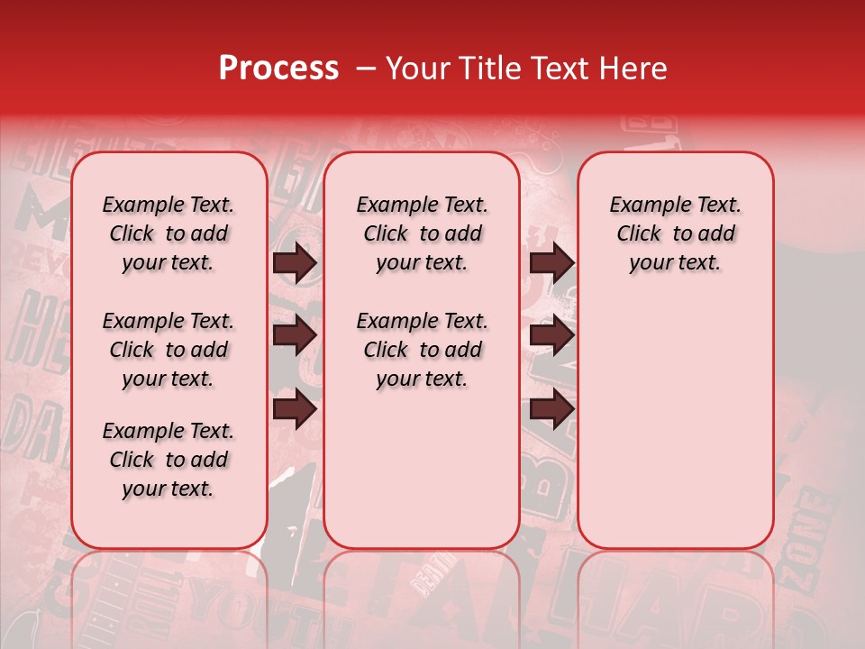 Table Boardroom Happy PowerPoint Template