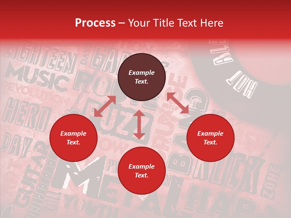 Table Boardroom Happy PowerPoint Template