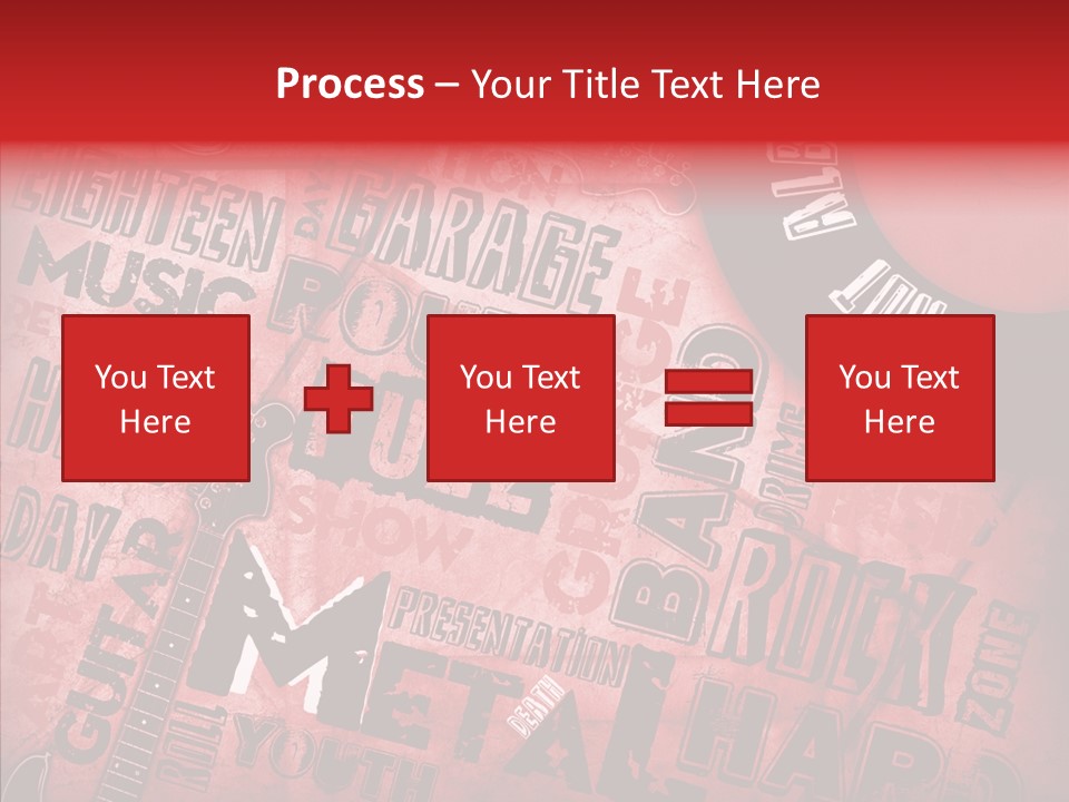 Table Boardroom Happy PowerPoint Template