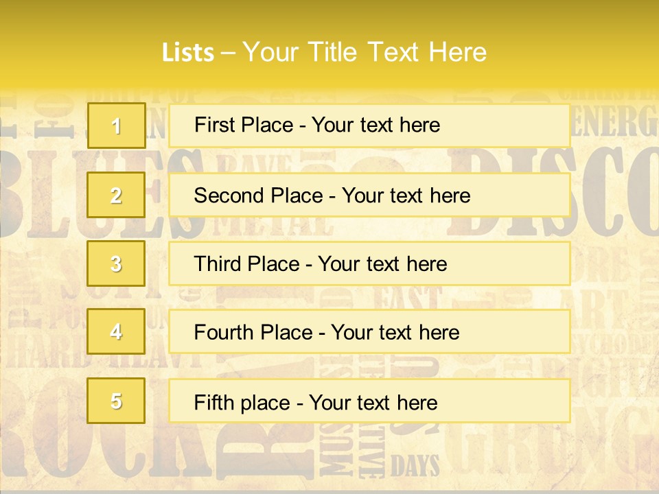Table Di Cu Ion Humorou PowerPoint Template