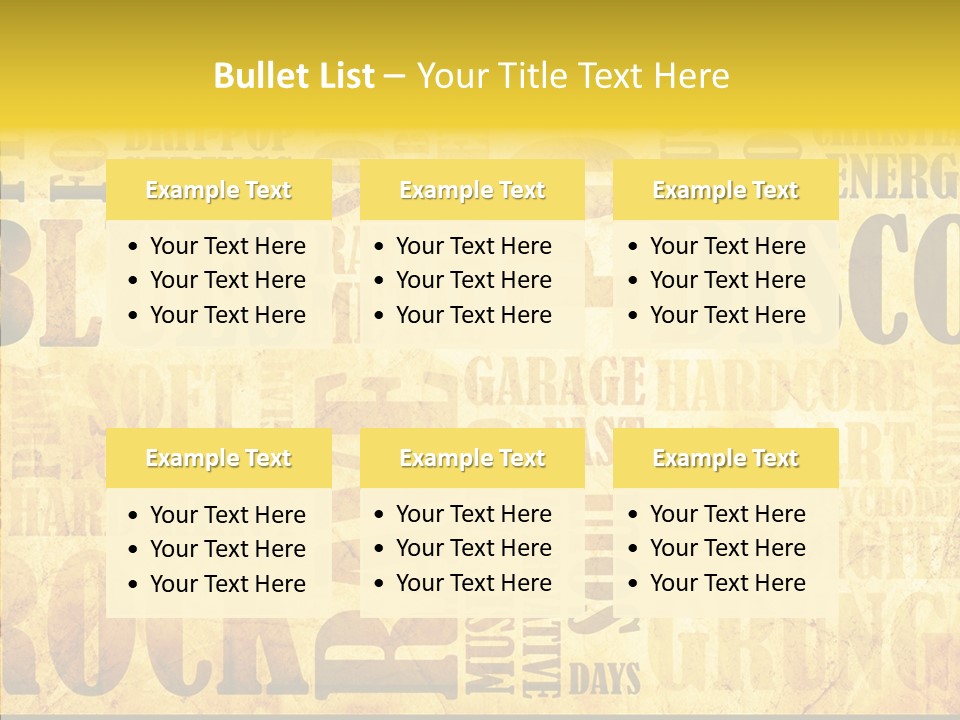 Table Di Cu Ion Humorou PowerPoint Template