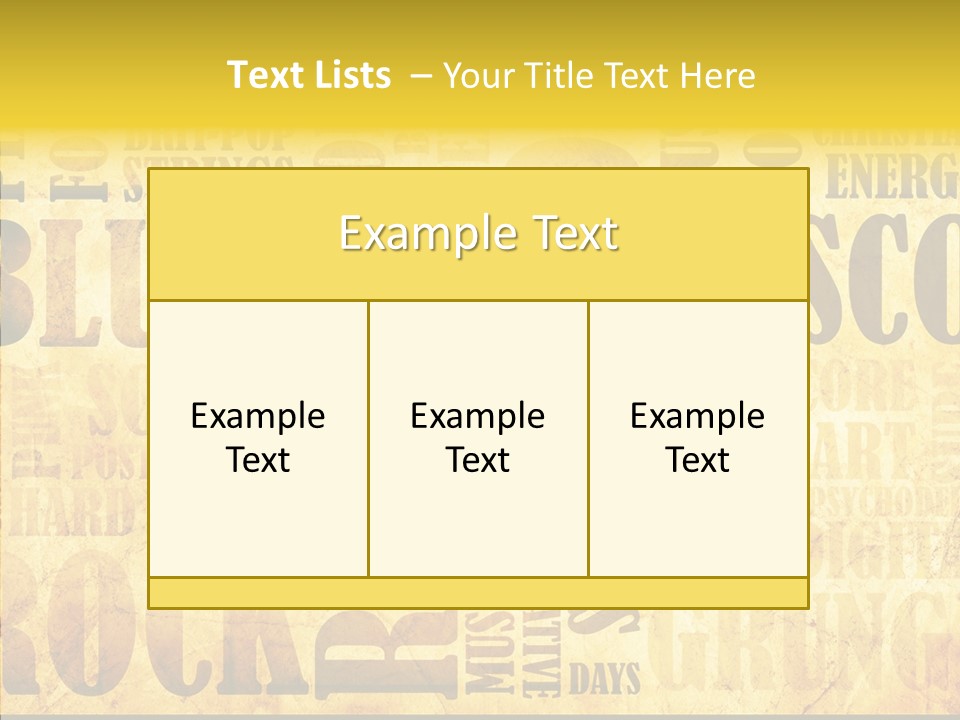 Table Di Cu Ion Humorou PowerPoint Template
