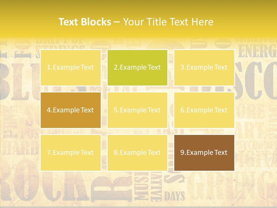 Table Di Cu Ion Humorou PowerPoint Template