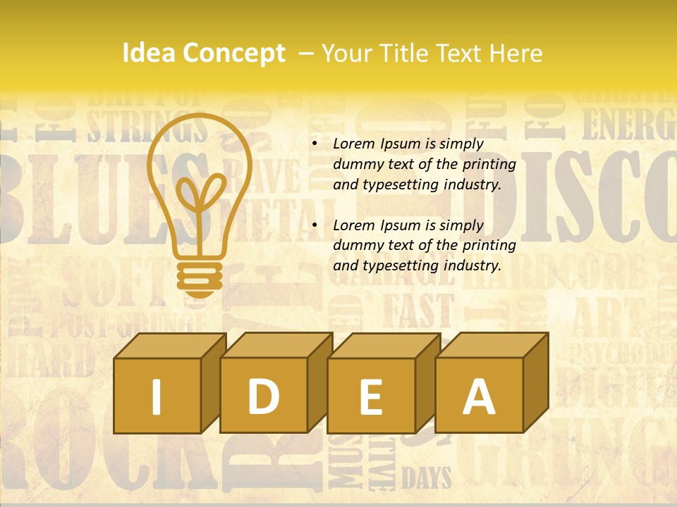 Table Di Cu Ion Humorou PowerPoint Template