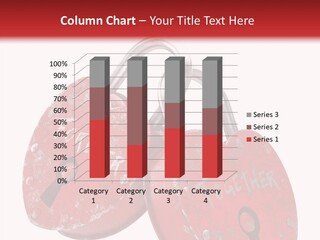 Padlock Lovers Clipping Path PowerPoint Template