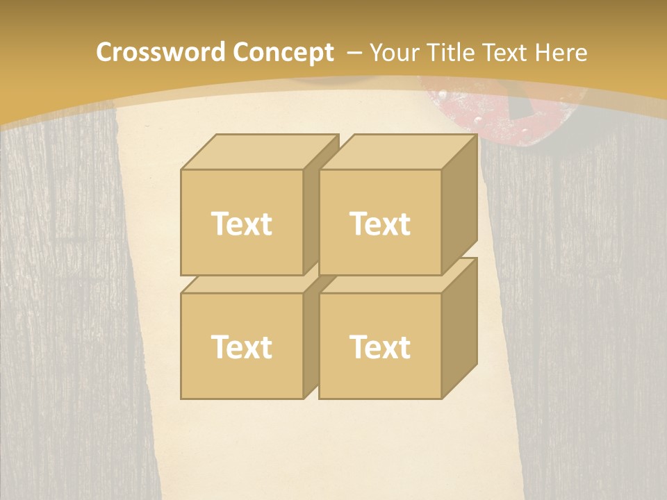 Red Forever Promise PowerPoint Template