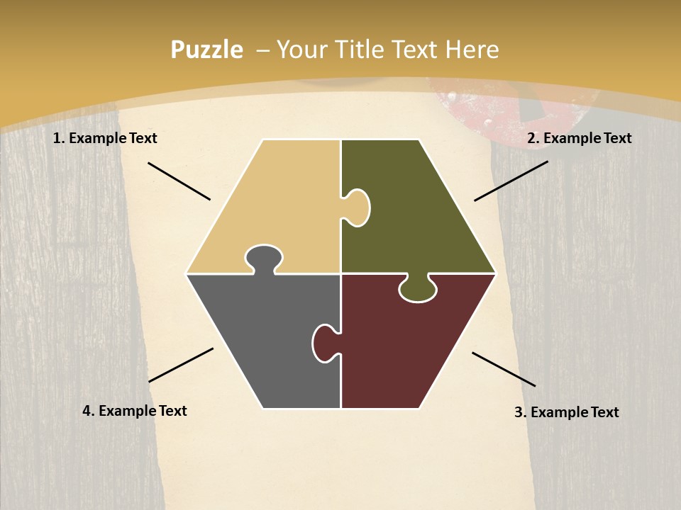 Red Forever Promise PowerPoint Template