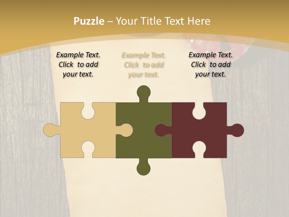 Red Forever Promise PowerPoint Template