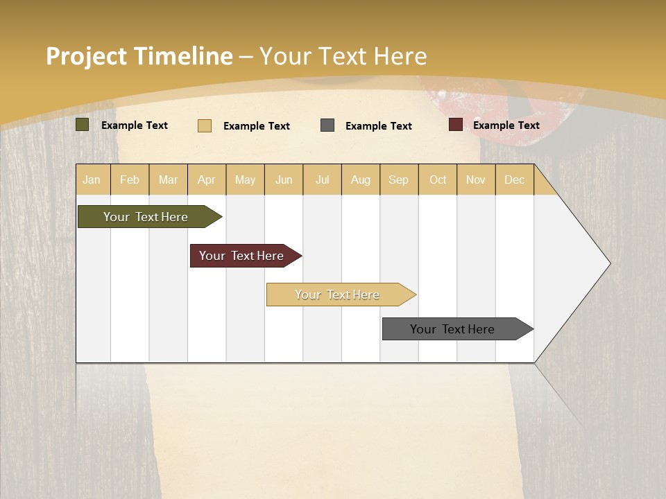 Red Forever Promise PowerPoint Template