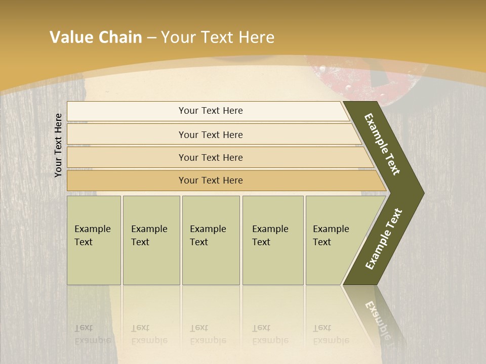 Red Forever Promise PowerPoint Template