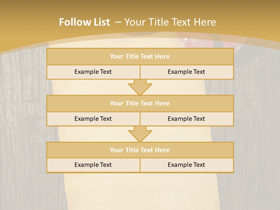 Red Forever Promise PowerPoint Template