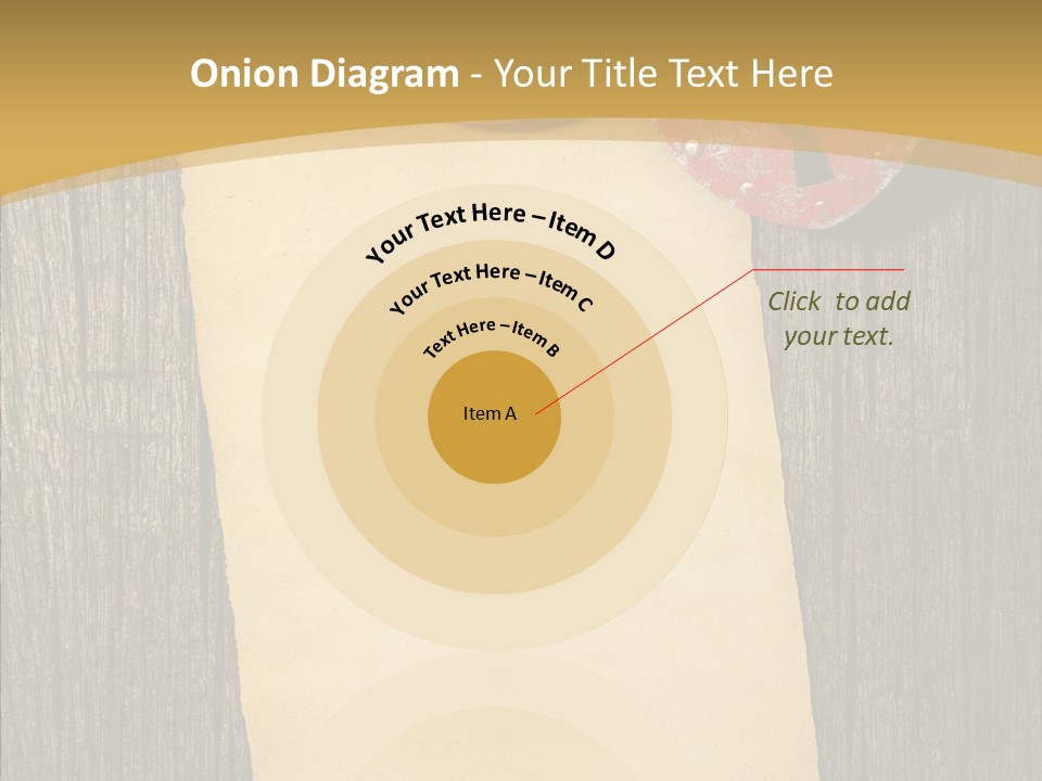 Red Forever Promise PowerPoint Template