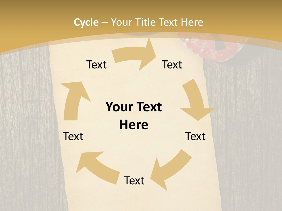 Red Forever Promise PowerPoint Template