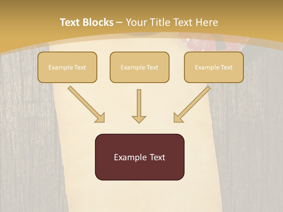 Red Forever Promise PowerPoint Template