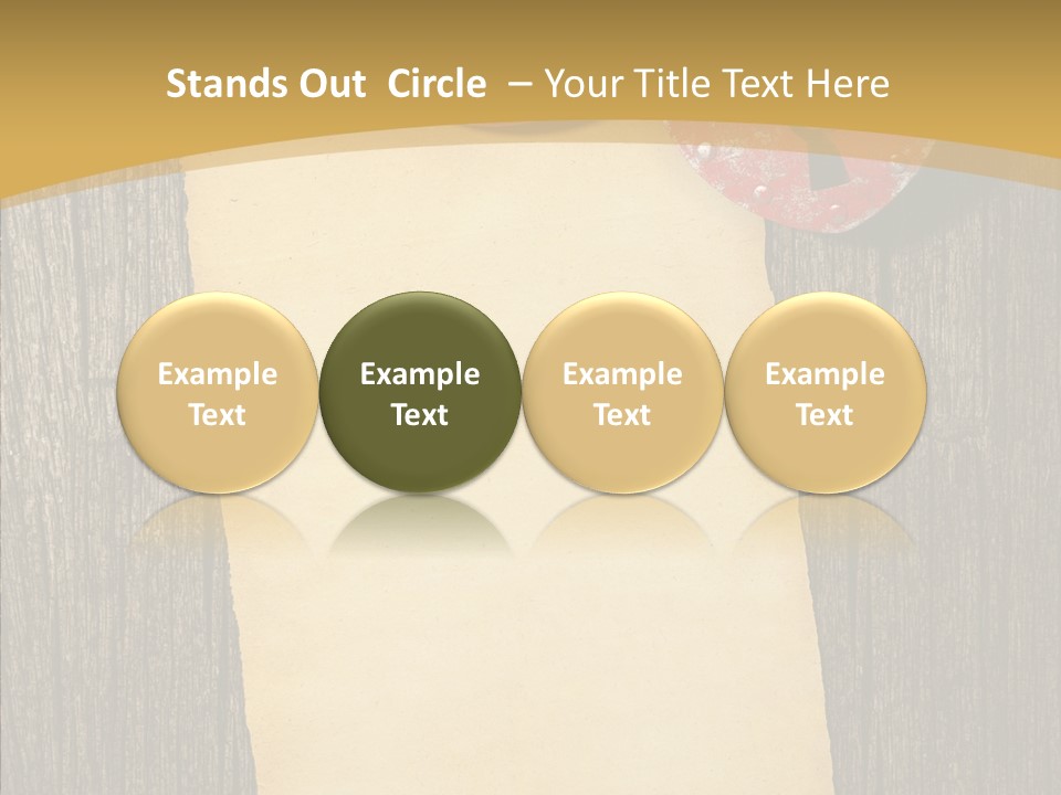 Red Forever Promise PowerPoint Template