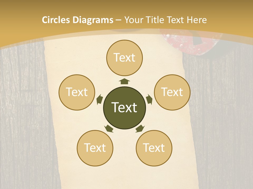 Red Forever Promise PowerPoint Template